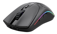 1 x RAW Customer Returns Glorious Gaming Model O 2 Wireless Gaming Mouse 2.4 GHz Bluetooth hybrid, super light 68 g, long battery life, 26 k BAMF 2.0 sensor, RGB lighting, ambidextrous, 6 buttons, PTFE feet black - RRP €102.04