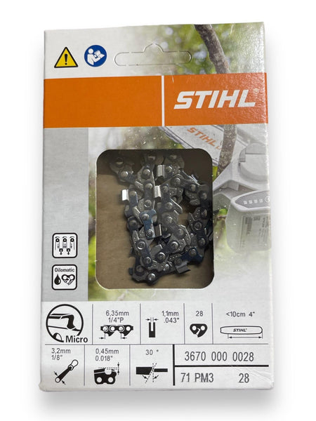 1 x RAW Customer Returns Stihl 36700000028- Chain for GTA 26 chainsaw - RRP €12.4