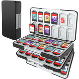 1 x RAW Customer Returns HEIYING Protective Case for Switch Switch OLED Game Card, Portable Switch Lite Game Card Storage Case with 72 Game Card Slots and 24 Micro SD Card Slots. - RRP €36.0