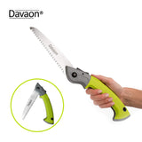 1 x RAW Customer Returns Davaon professional garden shears set with hand saw - 1 x bypass garden shears, 1 x anvil garden shears and 1 x folding saw - THE set for hobby and professional gardeners - RRP €31.4