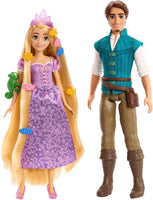 1 x RAW Customer Returns Disney Princess Adventure Set 2 Dolls RAPUNZEL and FLYNN RIDER Height 30cm - Multicolor - 100th Anniversary - HLW39 - RRP €31.99