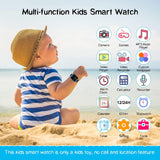 1 x RAW Customer Returns Kesasohe Smartwatch Kids, 4G Kids Smartwatch with GPS and Phone Waterproof GPS Watch Kids Video Call Call Function SOS Voice Chat IP68 Game Alarm Clock School Mode, Children s Watch Boys Girls Student - RRP €60.49