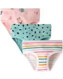 1 x RAW Customer Returns Adorel Girls Underpants Briefs Pure Cotton Pack of 12 Hearts Mermaid Girls Fruits 122 Manufacturer Size 130  - RRP €24.99