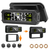 1 x RAW Customer Returns Vtopek TPMS Pressure Monitoring System Solar Detachable Wireless Pressure Monitoring System with 6 Alarm Modes and 4 External Pressure Sensor Real-Time Detection Pressure Monitoring System Car 14-87 Psi - RRP €39.2