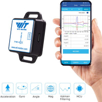 1 x RAW Customer Returns  Bluetooth Accelerometer Inclinometer BWT901CL MPU9250 High precision 9-axis gyroscope angle XY 0.05 accuracy magnetometer with Kalman filter, 200Hz High stability 3-axis IMU sensor - RRP €54.9