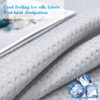 1 x RAW Customer Returns KANKAEU cooling blanket 200x230cm, cooling blanket for sleeping, summer blanket sweat-absorbing and breathable, cooling blanket for better sleep, cooling blanket cool and skin-friendly, blue - RRP €35.4