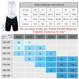 1 x RAW Customer Returns Santic Bib Shorts Bicycle Women Padded Cycling Shorts Short with Seat Pad Cycling Shorts Cycling Shorts Women Short Black EU L - RRP €34.27