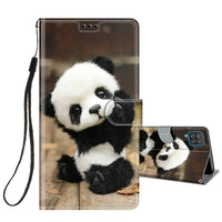 1 x Brand New HopMore Flip Leather Case for Samsung Galaxy A12 M12 Case PU Leather Silicone Drawing Cute Resistant Wallet Case Book Style Case Card Slots Cover 360 Degrees - Sweet Panda - RRP €10.8