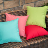 1 x RAW Customer Returns MIULEE Set of 4 waterproof cushion covers decorative cushion cover sofa cushion decorative couch cushion weatherproof cushion cover decorative cushion cover for sofa garden outdoor living room 45 x 45 cm green - RRP €23.99