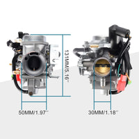 1 x RAW Customer Returns GOOFIT CF250 CH250 CN250 Carburetor Replacement for GY6 250cc ATV Quad Moped Go Kart - RRP €52.02