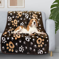 20 x Brand New Awaytail Blankets for Dogs Large Dog Blanket Washable Waterproof Flannel Cat Blankets Soft Warm Pet Blankets for Car, Sofa, Bed, Indoor, 100 x 130 cm - RRP €399.8