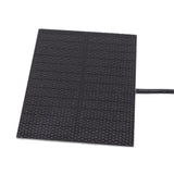 1 x RAW Customer Returns Portable Solar Panel, Portable Outdoor Solar Panel 5W 5V Small Lightweight Solar Panel Kit with USB Plug for Mobile Phones MP3 Solar Panels - RRP €10.34