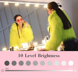 1 x RAW Customer Returns GPATIO Hollywood mirror makeup light, dressing table accessories suction cup fairy lights, 10 LED mirror light with 3 colors, adjustable length dressing table lighting light, gifts for girlfriend, mom - RRP €29.03