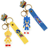 1 x Brand New Cartoon keychain, 2 pieces keychain children set, pendant keychain, cartoon keychain 3D, keychain cute, for boys and girls birthday gifts C  - RRP €19.2