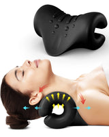 1 x RAW Customer Returns BLABOK Neck and Shoulder Relaxer,Portable Cervical Traction Device,Neck Stretcher,Neck Posture Corrector,Chiropractic Pillow for TMJ Pain Relief,Posture Corrector - RRP €25.8