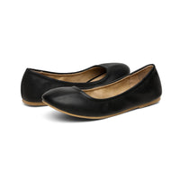 1 x Brand New DREAM PAIRS Women s Ballet Flats Elegant Flat Shoes in Soft PU Leather Comfortable Black Sole-FINA-E Size 37 EUR  - RRP €58.8