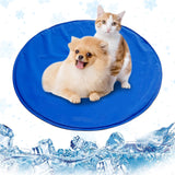 5 x Brand New Cooling Mat Dog Round, Cooling Mat Gel for Cats, Dog Cooling Mat Self-Cooling, Cooling Blanket for Pets Washable, Cooling Mat Pet Mat Waterproof for Summer Indoor Outdoor Camping 70 cm  - RRP €126.0