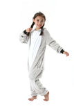 1 x RAW Customer Returns DarkCom Boys Girls Cartoon Pajamas Outfit Casual Loungewear Nightsuit Grey - RRP €23.18