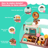 1 x RAW Customer Returns HOMCENT Donuts Set Toy with Sound, Role Play Food for Toddlers, Boys and Girls, Birthday Gifts, 34 Pieces - RRP €20.16