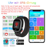 1 x RAW Customer Returns PTHTECHUS Kids GPS Smart Watch, Smartwatch Phone with GPS Tracker SOS Cellphone Touch Screen Pedometer Game Camera Voice Chat Alarm Clock Sports Watch for Boys Girls Student Christmas Gift - RRP €33.91