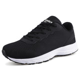 4 x RAW Customer Returns Knixmax Outdoor Extra Wide Running Shoes for Wide Feet Diabetic Shoes Walking Shoes Lightweight and Breathable Trainers Comfortable Sneakers Men Women Black EU40 - RRP €175.96