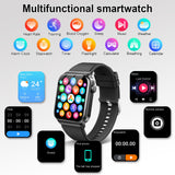 1 x RAW Customer Returns Smart Watch for Men and Women Bluetooth Call 1.85 Smartwatch Heart Rate Monitor, Sleep Monitor, Activity Bracelet 110 Sports Modes Pedometer Stopwatches Waterproof IP68 Digital Watch Android iOS - RRP €30.24