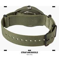 1 x RAW Customer Returns Infantry Watches Men s Wristwatch Military Watch Outdoor Men s Wristwatches Men s Watch Waterproof Green Tactical Field Watches for Men Date Weekday Luminous Work Watch NATO Band - RRP €35.28