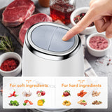 1 x RAW Customer Returns Acekool Electric Kitchen Chopper, 300W multi-chopper onion cutter with 600ML glass container, vegetable chopper, electric mixer, multi-chopper - 2 speed levels - BC7 - RRP €31.75