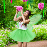 1 x RAW Customer Returns Fairy wings adult tutu, carnival costumes women s fairy, fairy wings women, butterfly costume women, costume women s carnival, elf costume women, butterfly wings costumes carnival party green  - RRP €20.15