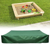 1 x RAW Customer Returns Dustproof sandpit cover with drawstring, waterproof sandpit cover, tarpaulin for sandpit cover 180x180cm  - RRP €25.2