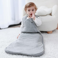 1 x RAW Customer Returns Mosebears Baby Winter Sleeping Bag, 2.5 Tog, Bamboo Fiber Cotton, Super Soft and Warm 0-6 Months, Wald  - RRP €19.33