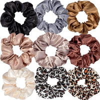 50 x Brand New Hairband women set with 6 satin scrunchies hair ties hair accessories - RRP €348.5