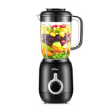 1 x RAW Customer Returns Bear Countertop Blender, 500W Professional Smoothie Blender with 1200ML Blender Cup for Shakes and Smoothies, 3-Speed for Crushing Ice, Puree and Frozen Fruit with Autonomous Clean - RRP €34.52