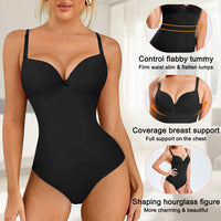 1 x RAW Customer Returns Bingrong Shaping Bodysuit Women Shapewear Body Shaper Slimming Shaping Underwear Corset Bodysuit Fajas Reductoras Colombianas XL, Black  - RRP €28.49