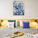 1 x RAW Customer Returns shixpiov Elephant Diamond Painting Pictures Adults, 5d Diamond Painting Accessories, Colorful Round Drill Sets for Beginners, Perfect Gifts for Living Room Office and Bedroom Wall Decoration 30 x 40 cm  - RRP €10.07