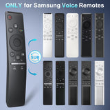 1 x RAW Customer Returns Voice Control for Samsung Smart TV, Universal Remote Control for All Original Samsung Televisions with Voice Function - RRP €33.33