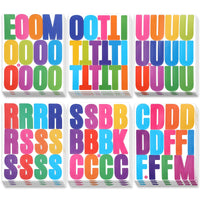 1 x Brand New Thinp 24 Sheets Letter Stickers Large Self-Adhesive Letters Adhesive Letters Water Resistant Alphabet Letters, for Sticking Scrapbook Window Wall DIY Crafts - RRP €19.2