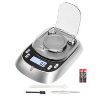 1 x RAW Customer Returns ACCT Milligram Scale, 50g-0.001g, 7 Units, High Precision Scale with LCD Backlight, Mini Gram Scale with Tare Function, mg Scale for Powder, Gold, Jewelry Batteries Included  - RRP €30.24