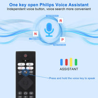 1 x RAW Customer Returns New Voice TV Remote Control 50PUS8506 FIT FOR Philips 8506 PUS85 Series UHD LCD LED Android TV 43PUS8506 12 50PUS8506 12 58PUS8506 12 65PUS8506 12 70PUS8506 12 75PUS8506 12 - RRP €18.99