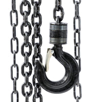 1 x RAW Customer Returns KATSU chain hoist 1000kg 3m lifting height, robust hooks with safety bar, chain block, garage car engine heavy-duty lifting tool 181741 - RRP €48.02