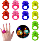 1 x RAW Customer Returns BNOYONERAS 10 pieces finger lights toy, luminous rings, luminous jelly rings, finger lights, party ring, luminous rings, luminous LED party rings for children adults light up party - RRP €24.0