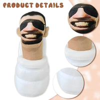 2 x Brand New Ficlwigkis Toilet Plush, Toilet Cuddly Toy, Titan Cameraman Toilet Figures Toilet Stuffed Dolls Cuddly Toy Creative Toilet Plush Toy for Games Fan C  - RRP €20.14