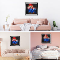 7 x Brand New NAIMOER Mario Diamond Painting Adults, 5D Diamond Painting Pictures Cartoon Diamond Painting Adults Diamond Painting DIY Anime Diamond Painting for Home Wall D cor 30x40cm - RRP €142.8