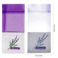 2 x Brand New 10 PCS Empty Lavender Bags, Spice Bags, Small Organza Bags, Lavender Bags for Cabinets, for Packaging Lavender, Spices and Herbs No Lavender  - RRP €38.4