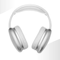 1 x RAW Customer Returns Music Sound Bluetooth headphones MAXI2 Headphones on Ear Bluetooth 5.0 - Play Time 22h - Charging 1.5h - Integrated microphone - Controls on the pavilion and adjustable headband, white color - RRP €24.95