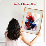 4 x Brand New NAIMOER Spiderman Diamond Painting Adults, 5D Diamond Painting Pictures Diamond Painting Adults Diamond Painting Cartoon DIY Diamond Painting for Home Wall D cor 30x40cm - RRP €81.6