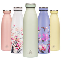 1 x RAW Customer Returns B2DO for GH Stainless Steel Water Bottle 500ml Fresh Mint Reusable Vacuum Metal Thermos Water Bottle Leak-proof Insulated Thermos Bottle BPA-free Insulated Bottle for Sports, Office - RRP €18.13