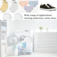 6 x Brand New CHLD 2 pieces laundry net for shoes, sneaker laundry bags for washing machine, travel socks shoe laundry net with zipper premium laundry net 2 PCS for shoes  - RRP €60.42