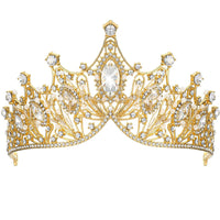 1 x RAW Customer Returns Tiara Crystal Crown for Bridal, Princess Diadem Wedding Tiara Crown for Wedding Proms Pageant Parties Birthday - RRP €23.18