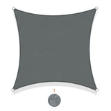 1 x RAW Customer Returns SUNNY GUARD Sun Sail Rectangular 3x3m Waterproof Sun Protection Weather Protection Sail Canopy UV Protection for Balcony Terrace Garden, Grey Anthracite - RRP €42.99